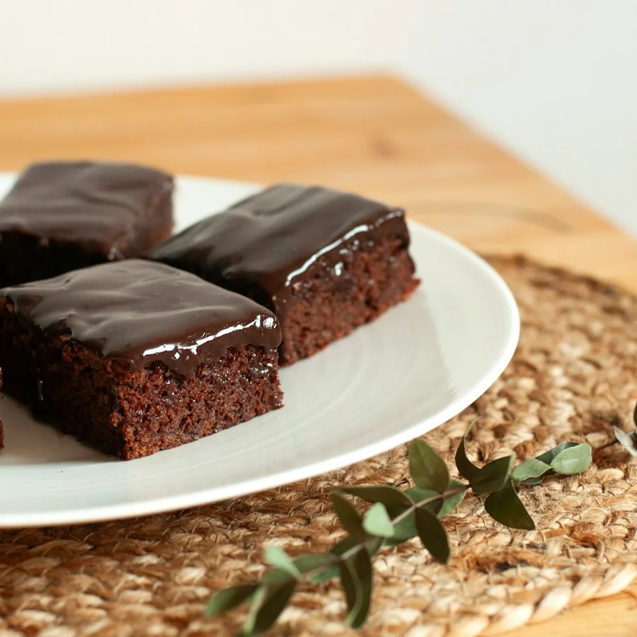 Brownies bañados (x6)