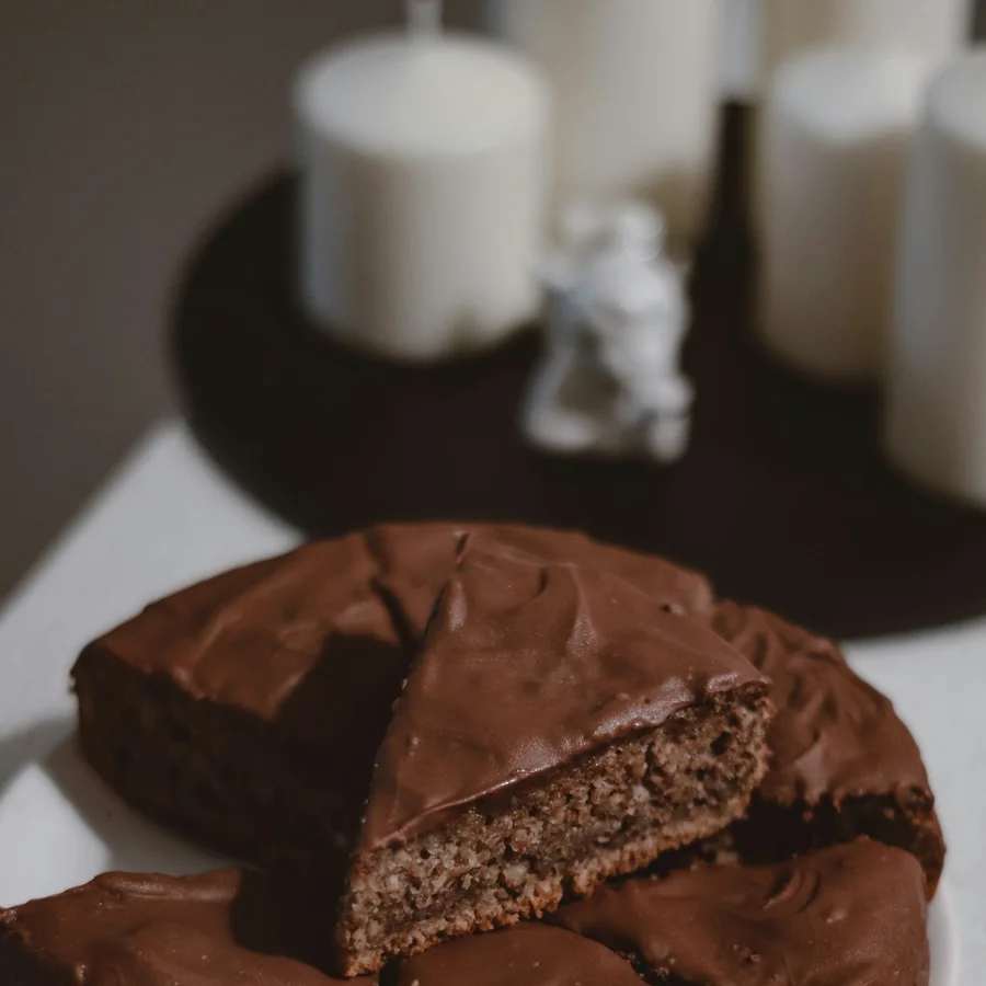 Budín de chocolate