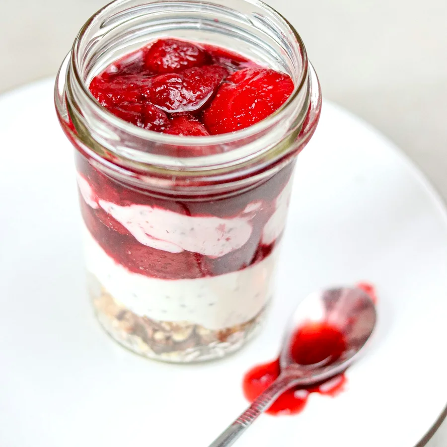 Cheesecake en frasco