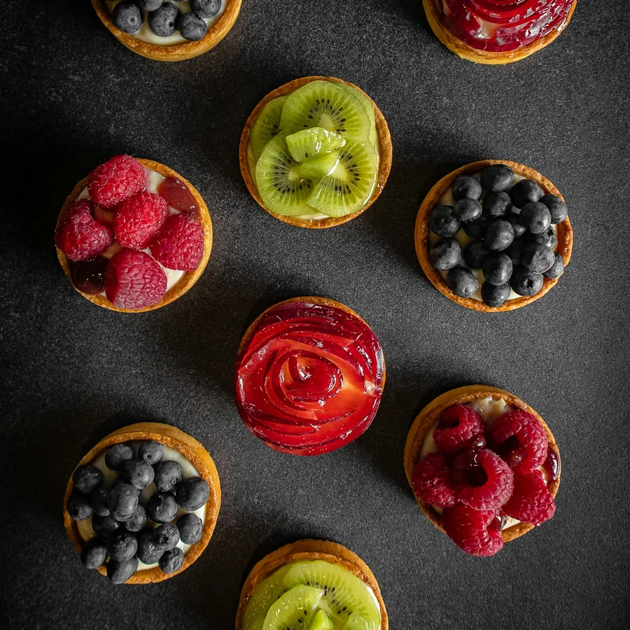 Tarteletas frutales (x4)