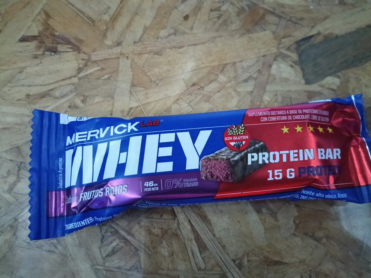 Barrita de proteína WHEY MERVIC