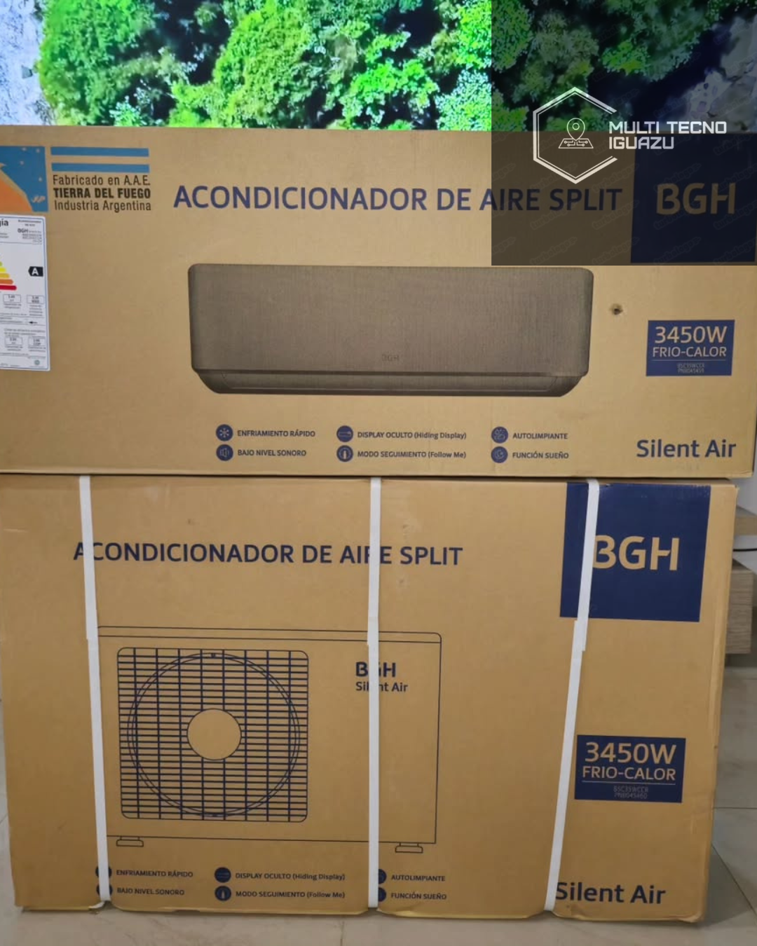 Aire Acondicionado BGH 3450ww (Frio/Calor)