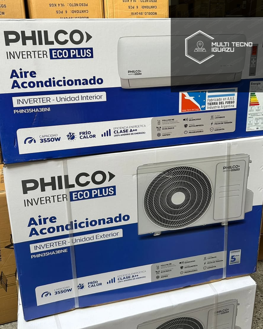 Aire Acondicionado Philco Inverter 3550ww (Frio/Calor)