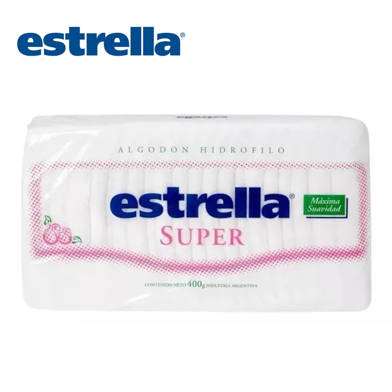 ALGODON ESTRELLA 400G SUPER