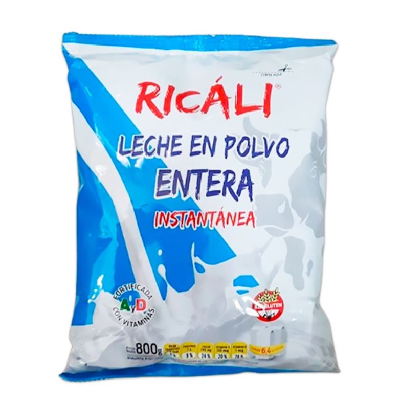 LECHE PVO RICALI 800 GR