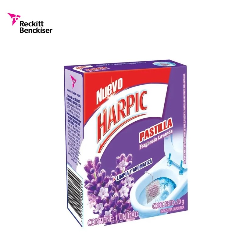 PASTILLA INOD HARPIC 20 GR LAVANDA (24XB)