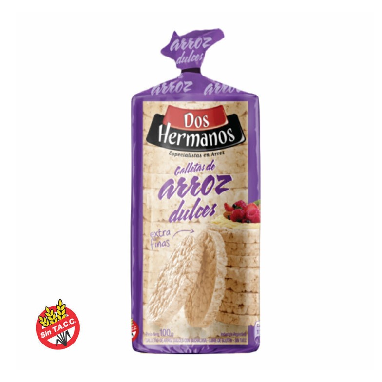 GALL. ARROZ 2 HNOS 100 GR DULCES (10XB)