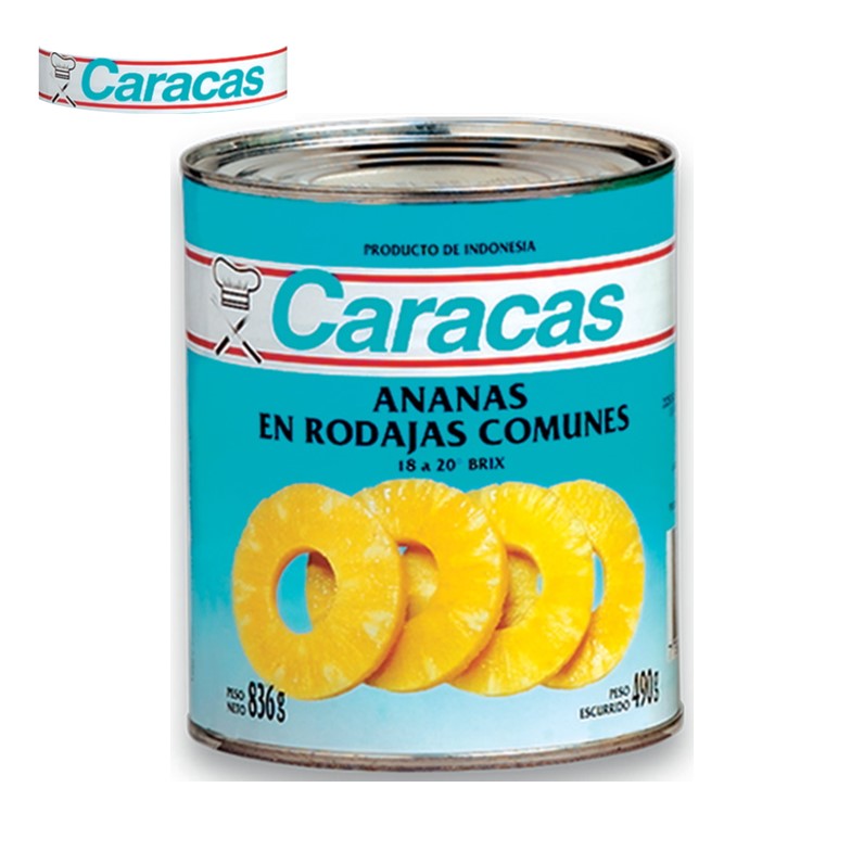 ANANA CARACAS 836G RODAJAS (12XB)