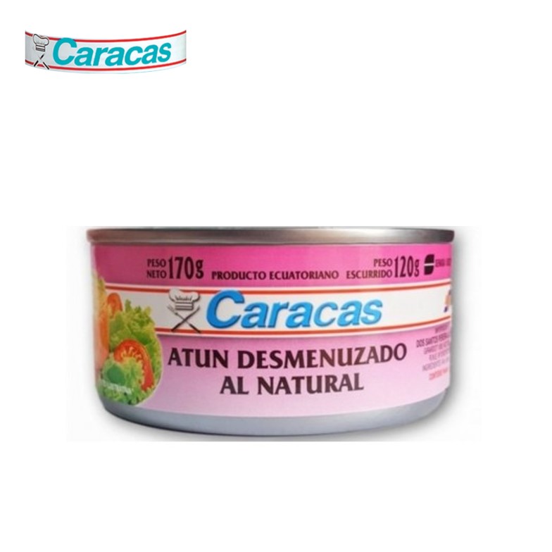ATUN CARACAS 170 GR DESM NAT (48XB)
