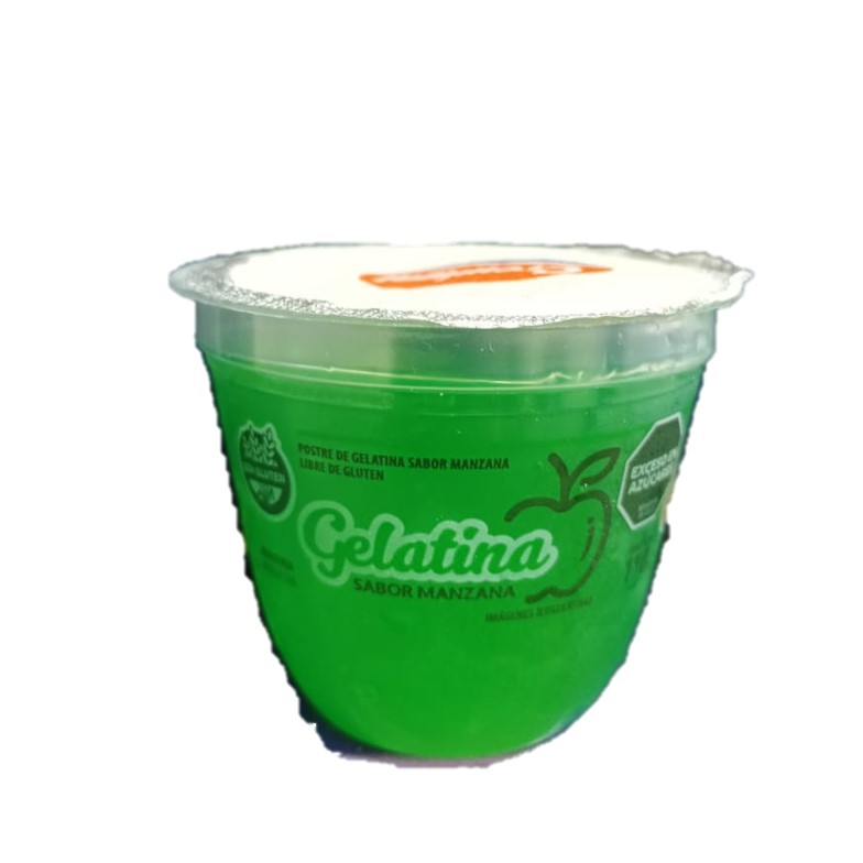 GELATINA CREMIGAL MANZANA 110G