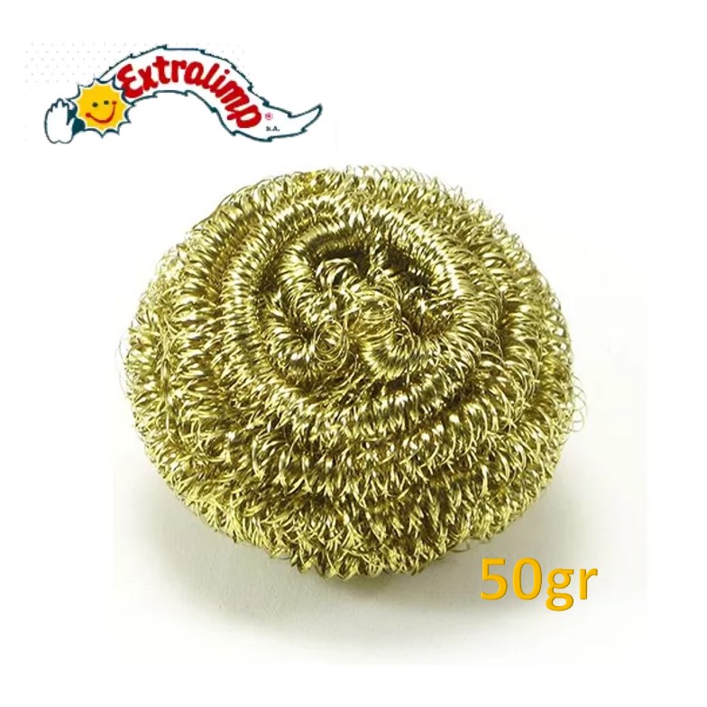 BOLLITO ACERO DORADO EXTRALIMP 50 GR (12 UXB)