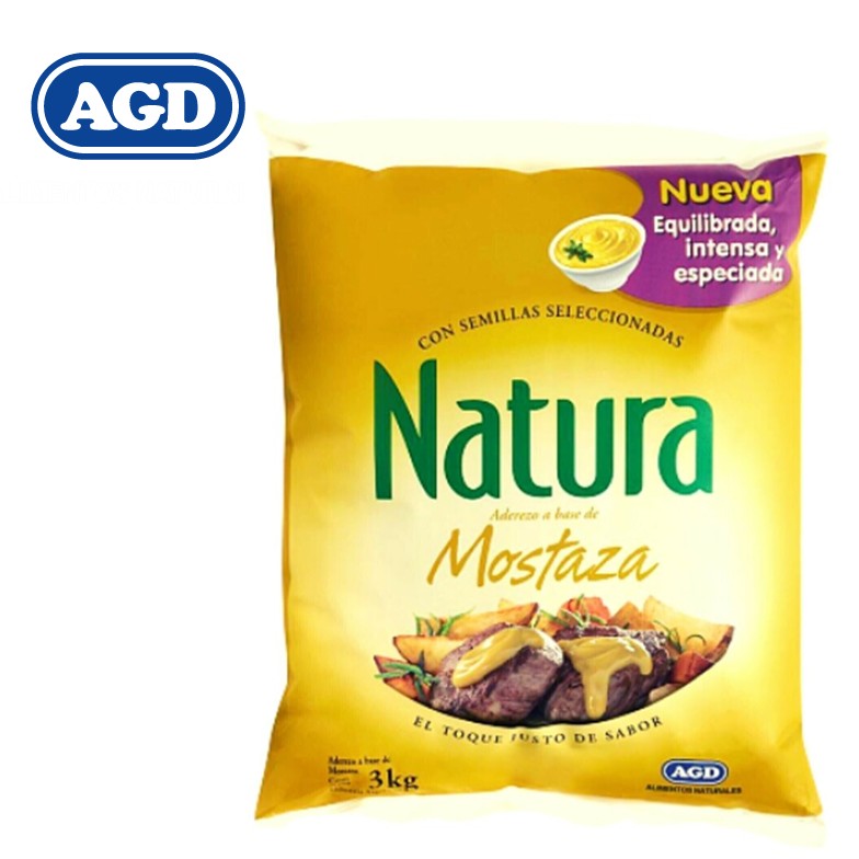 MOSTAZA NATURA 3000 GR (4XB)