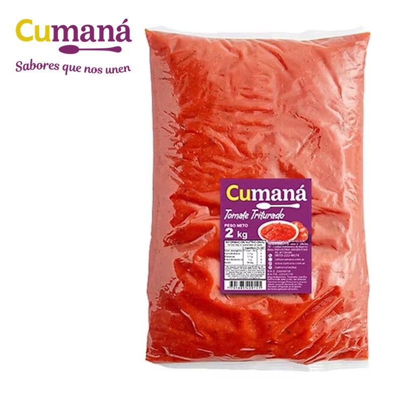 TOMATE TRIT CUMANA 2 KG POUCH