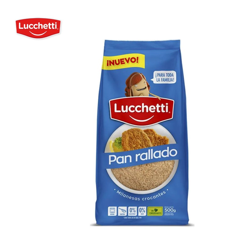 PAN RALLADO 500 GR LUCHETTI (10XB)