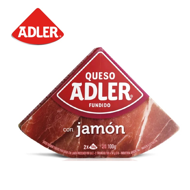 ADLER 100 GR JAMON (20XB)