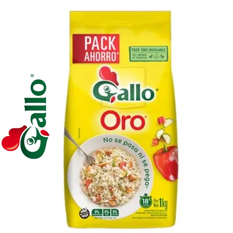 ARROZ GALLO 1 KG PARBOIL BOLSA (10XB)