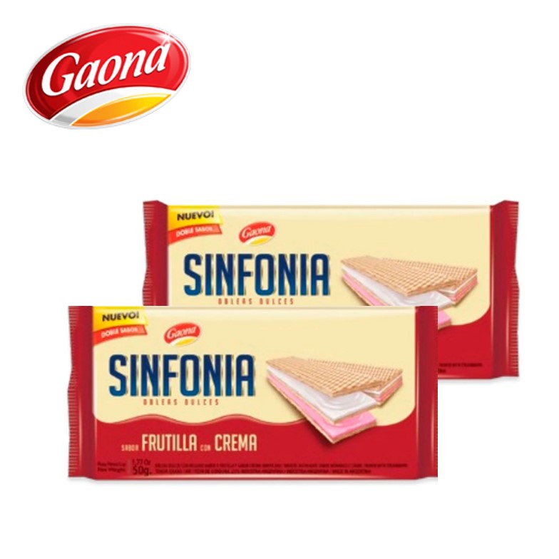 GALL GAONA 50 GRSINFONIA FRUT/CREMA (42UXB)