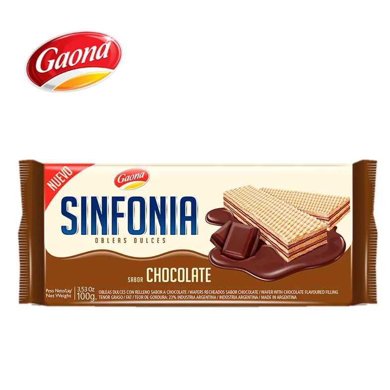 GALL GAONA 100 GR SINFONIA CHOCO (28XB)