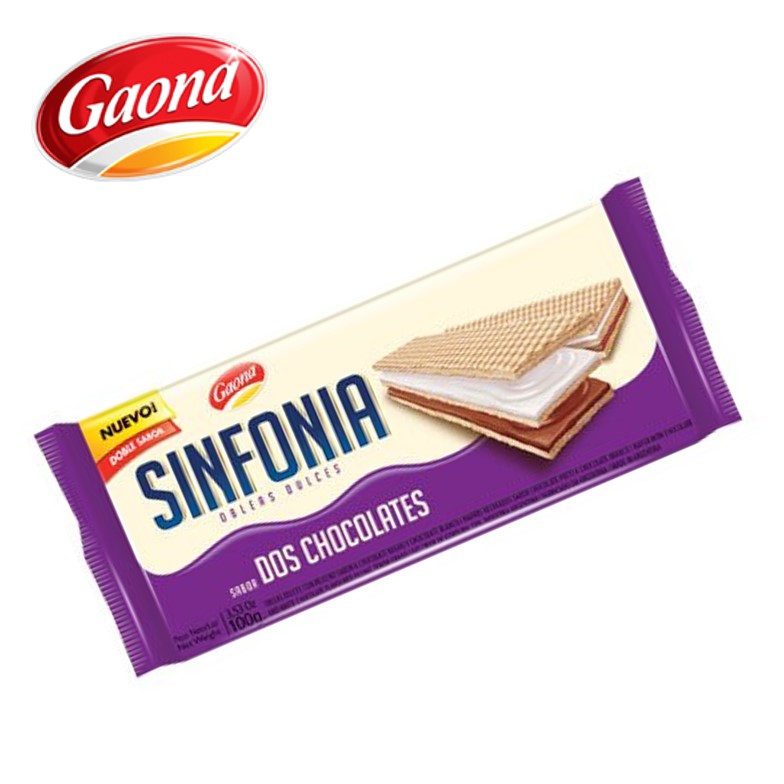 GALL GAONA 100 GR SINFONIA DOS CHOCO (28XB)