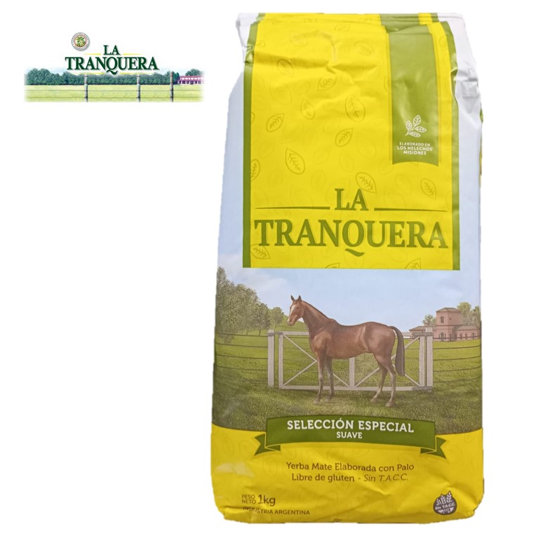 YERBA LA TRANQUERA 1KG SELEC ESP SUAVE (6XB)