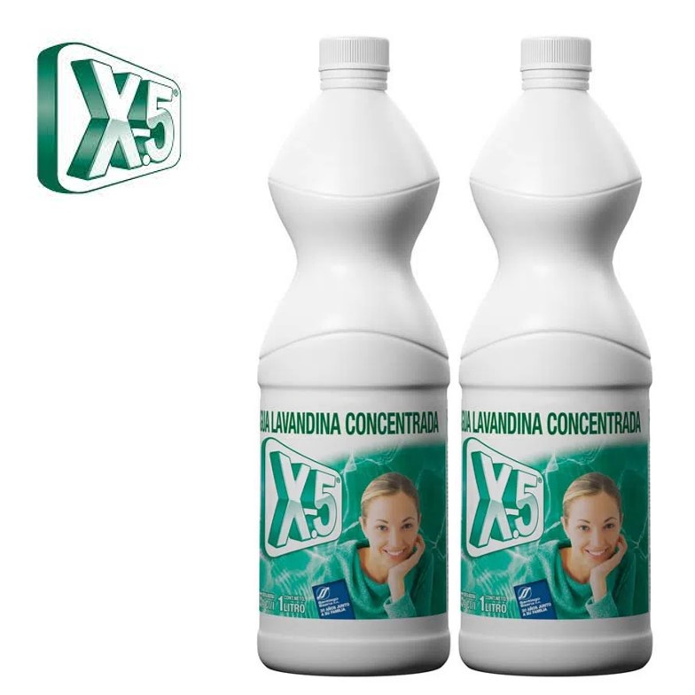 LAVANDINA X-5 CONCENTRADA 1 L (12XB)