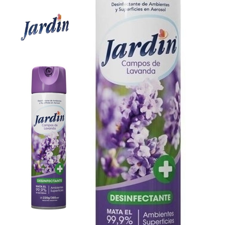DESINF AER JARDIN 360CC  LAVANDA (6XB)