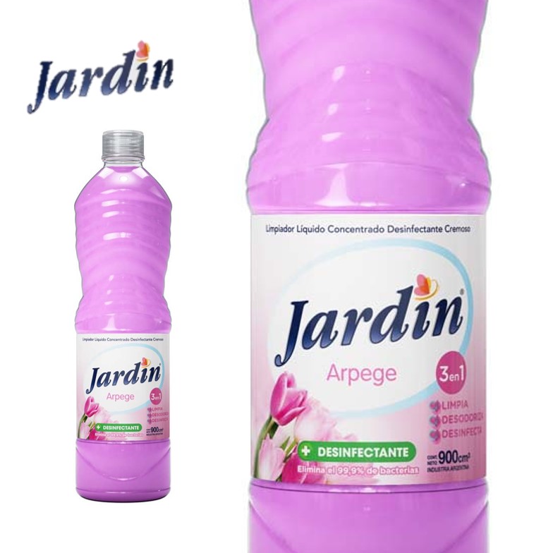 DESINF LIQ JARDIN 900CC ARPEGE CREM (12XB)