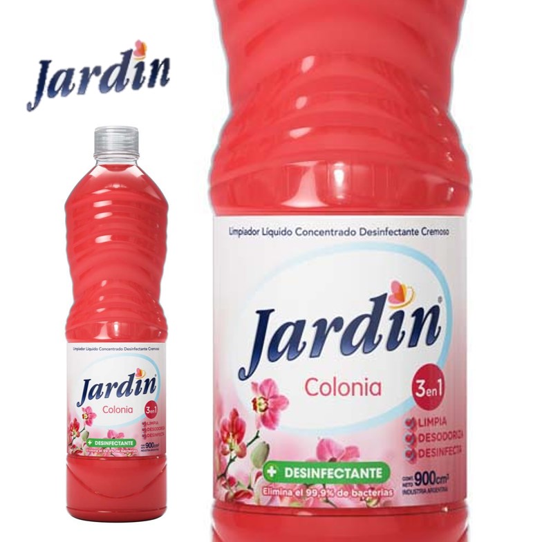 DESINF LIQ JARDIN 900CC COLONIA CREM (12XB)