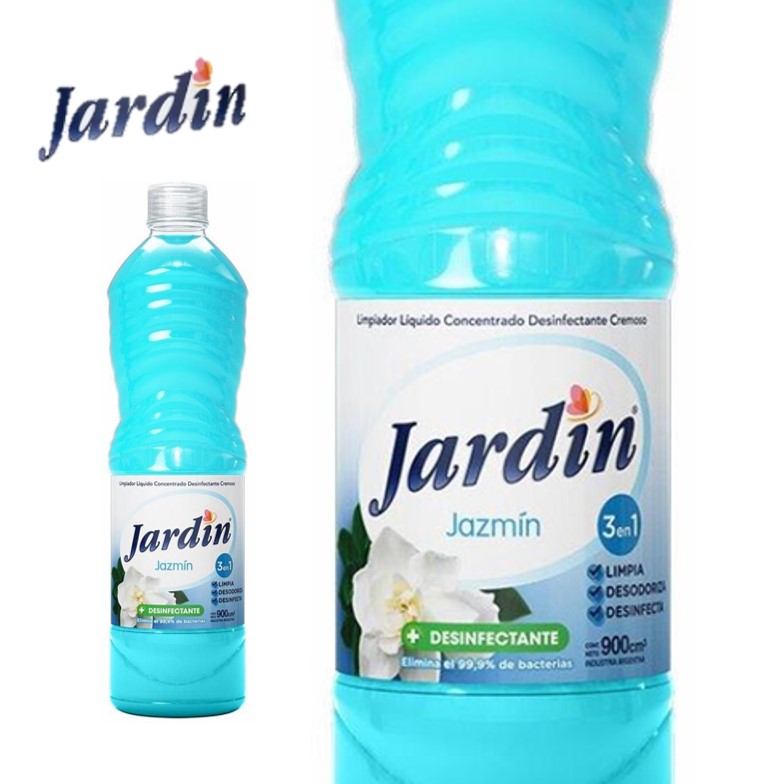 DESINF LIQ JARDIN 900CC JAZMIN CREMOSO (12XB)
