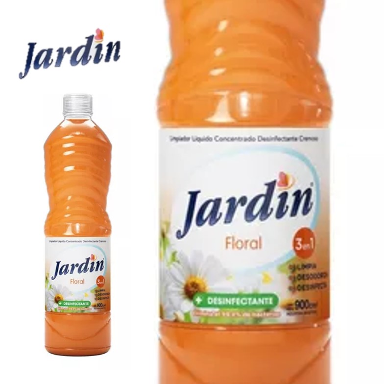 DESINF LIQ JARDIN 900CC FLORAL CREMOSO (12XB)