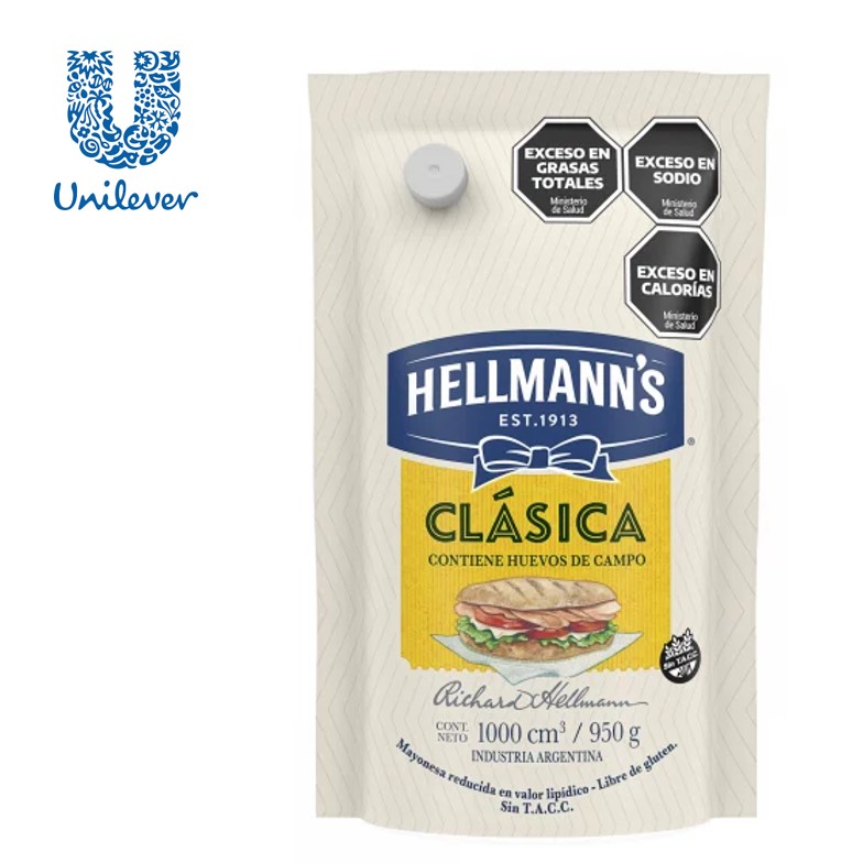 MAYONESA HELLMANNS 950 GR (8XB)
