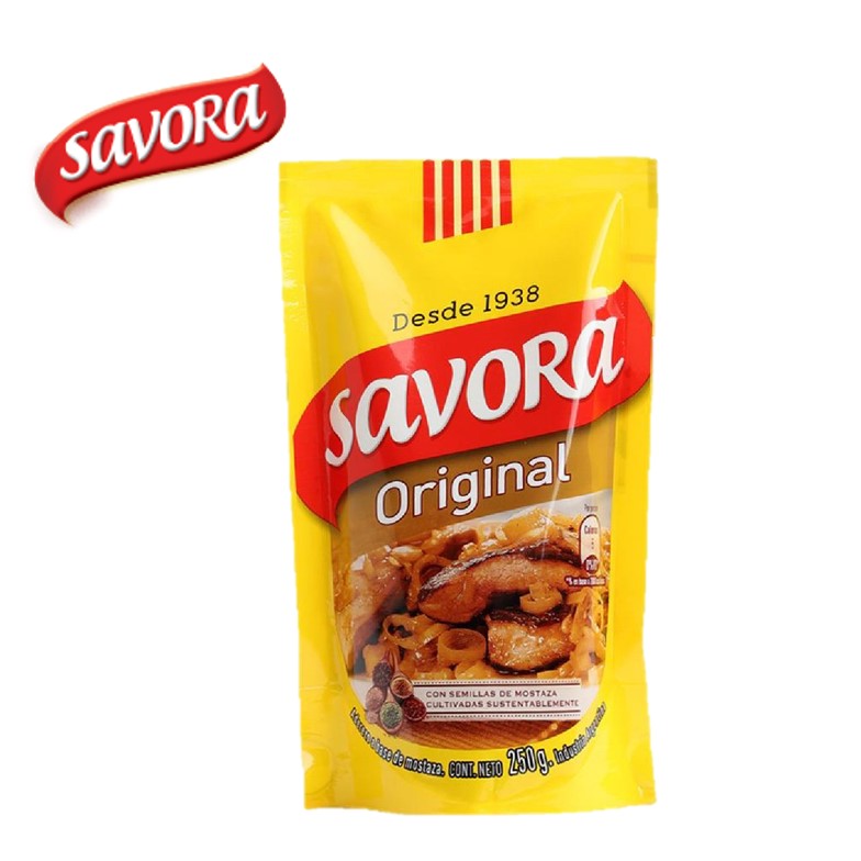 MOSTAZA SAVORA 250 GR (24XB)