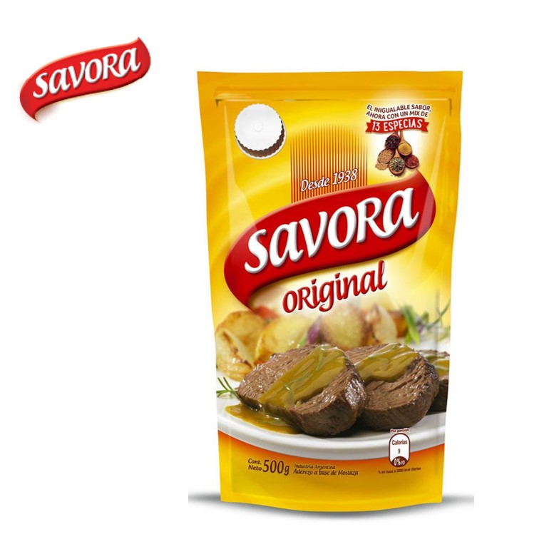 MOSTAZA SAVORA 500 GR (15XB)