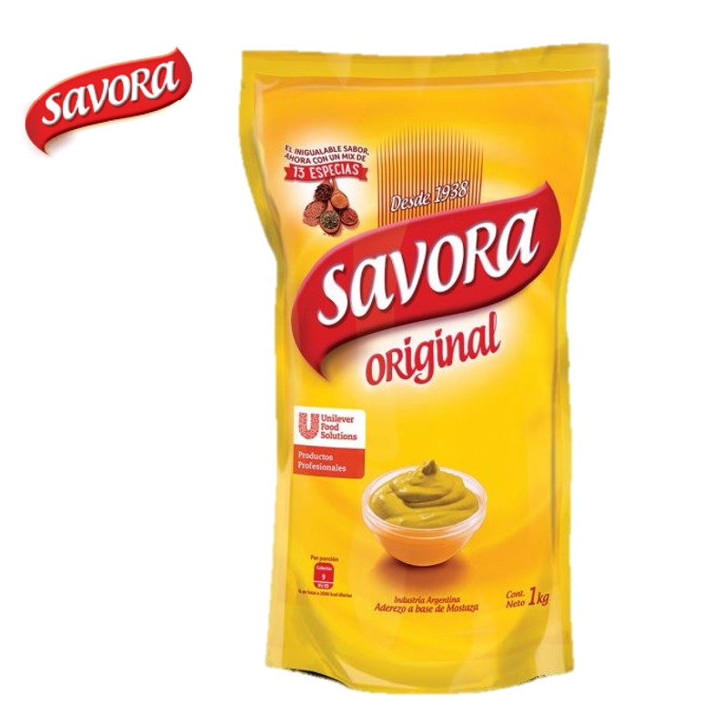 MOSTAZA SAVORA 1 KG (8XB)