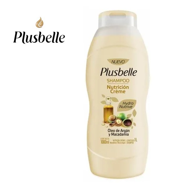 SHAMPOO PLUSBELLE 1 LT REACT/HIDRAT (12XB)