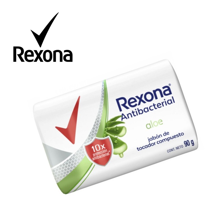 JABON TOC REXONA 90GR ANTIBACT ALOE (108XB)