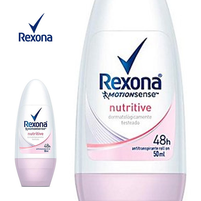 ROLL ON REXONA WOM 50 ML NUTRIVE  (12XB)