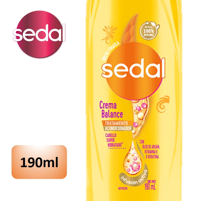 ACOND SEDAL 190 ML CREM BALANCE (12XB)