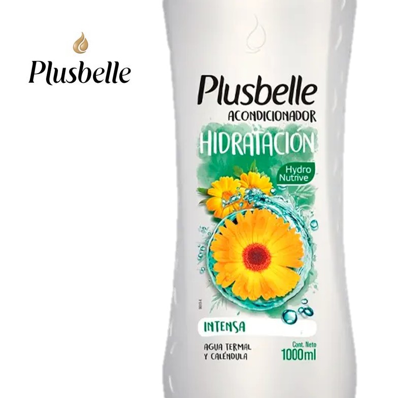 ACOND PLUSBELLE 1 LT NUTRICION/CREMOSA (12XB)
