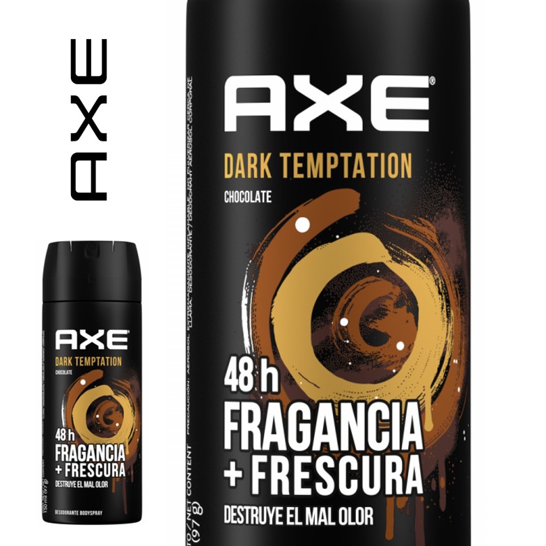 DESODOR AER AXE 150 ML DARK TEMP (12XB)