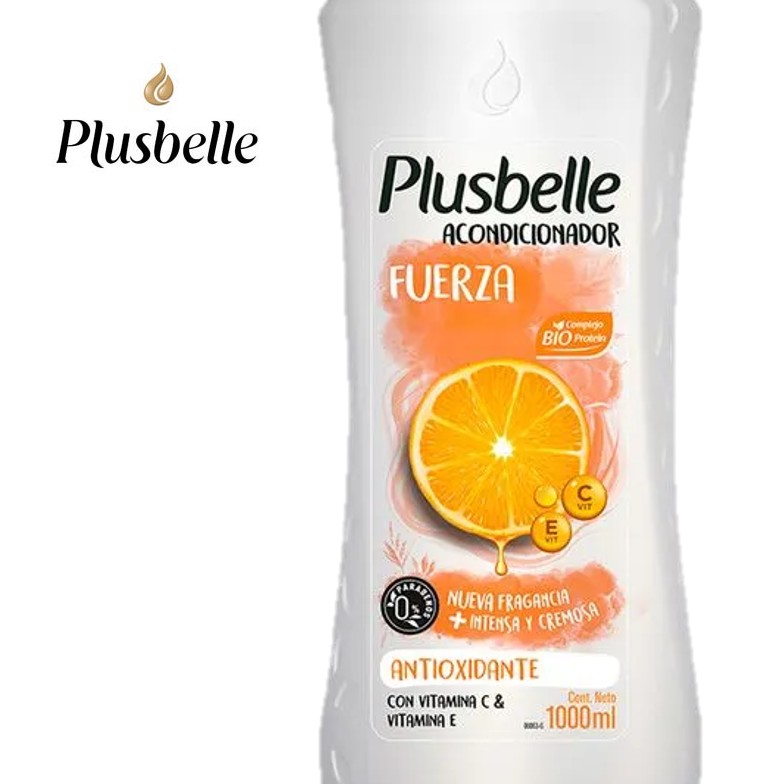 ACOND PLUSBELLE 1 LT FUERZA/ANTIOX  (12XB) - imagen 2