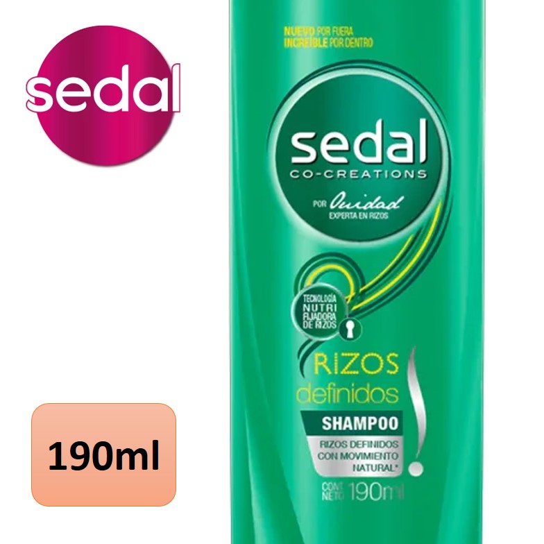SHAMPOO SEDAL 190 ML RIZOS DEFINIDOS (12XB)