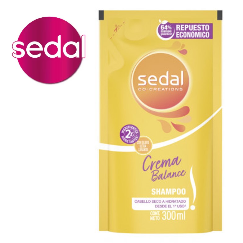 SHAMPOO SEDAL 300 ML DP BALANCE (12XB)