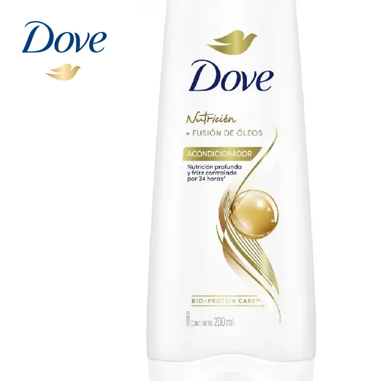 ACOND DOVE 200 ML NUTRICION (12 UXB)