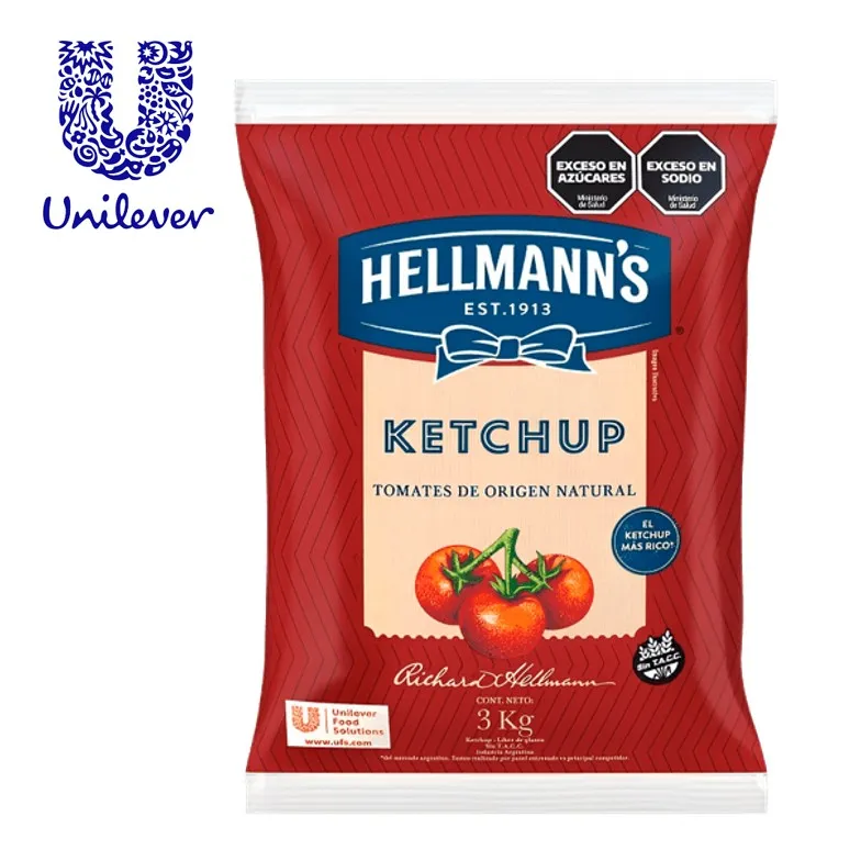 KETCHUP HELLMANNS 3 K (3XB)