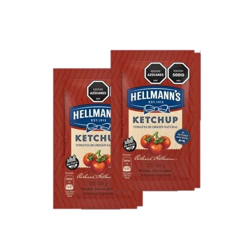 KETCHUP HELLMANNS 60 GR 30U