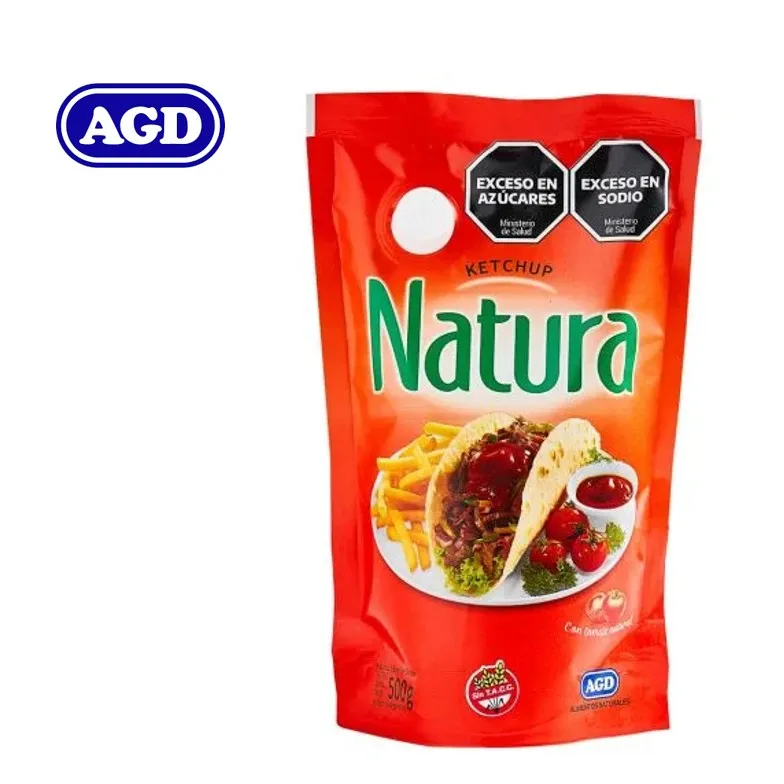KETCHUP NATURA 500 GR (12XB)