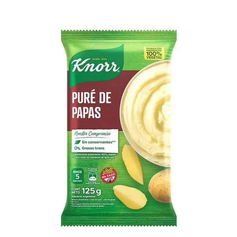 PURE DE PAPAS KNORR 125G