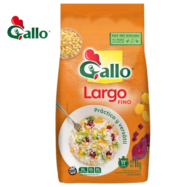 ARROZ GALLO 1 KG LARGO FINO (10XB)