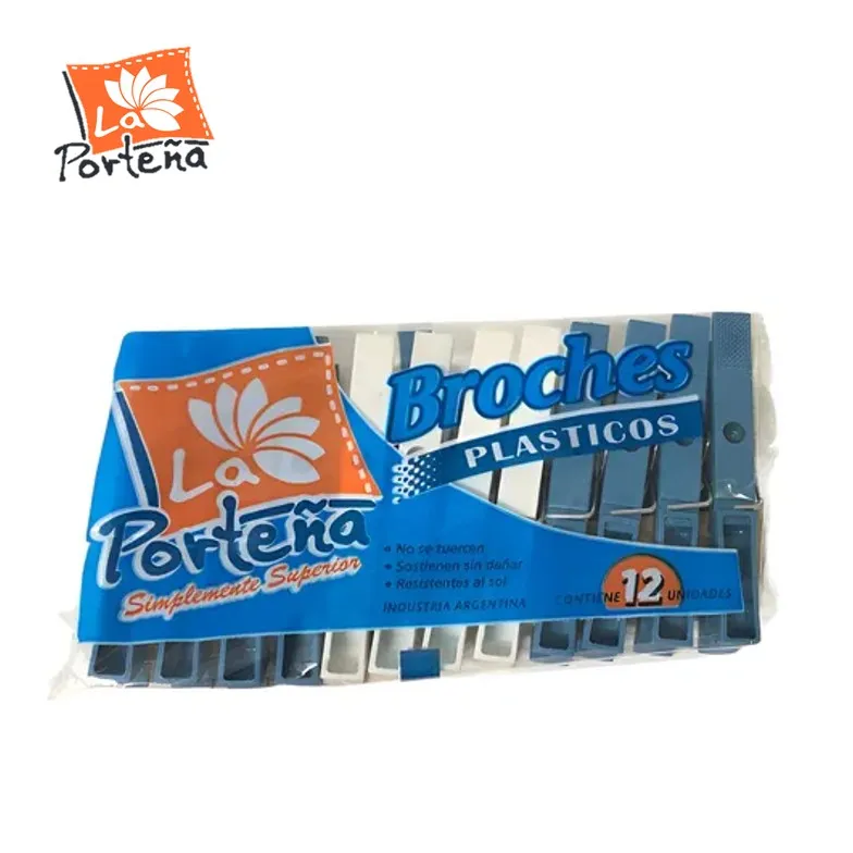 BROCHES PLAST. LA PORTEÑA